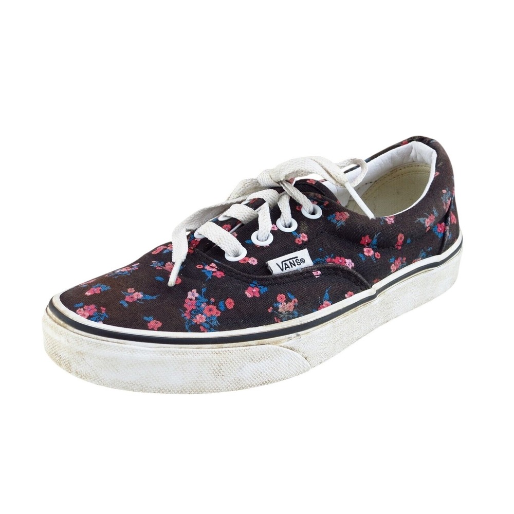 VANS Size 5.5 Women Sneaker Black Fabric M